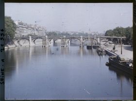 Image représentant Le pont de la Tournelle en démolition
