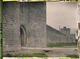 Image représentant Les remparts, côté Boulevard Gambetta