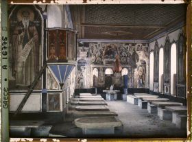 Image représentant Mont Athos, Vatopédi, Réfectoire