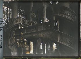 Image représentant Intérieur de l'église Saint-Etienne-du-Mont, le jubé