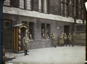 Image représentant Prusse, Aix-la-Chapelle, Hôtel de Ville Poste Belge,