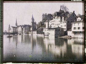 Image représentant La rive gauche de la Limmat et le quartier de Schipfe