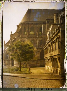 Image représentant France, Noyon, Abside de la Cathédrale