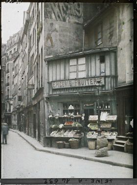 Image représentant La rue Galande, Epicerie-Fruiterie au 75