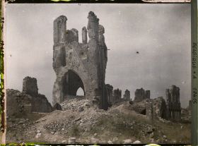 Image représentant Belgique, Ypres, Ruines des Halles
