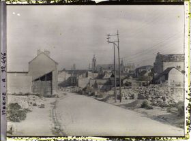 Image représentant France, Reims, Rue Pasteur, ancienne rue Normandie