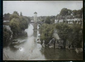 Image représentant France, Orthez, Le vieux Pont fortifié