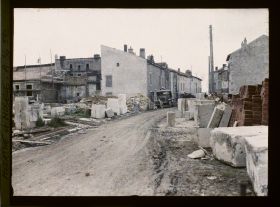Image représentant France, Thiaucourt, Reconstructions rue Mathiot