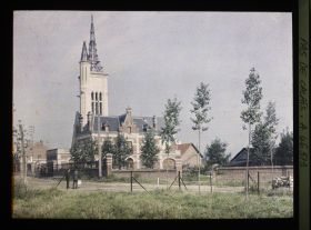 Image représentant France, Neuville-St-Vaast, Vue vers l'Eglise