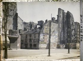 Image représentant La rue Beaubourg en travaux