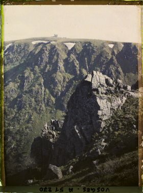 Image représentant Alsace, Honhneck, Le Honheck vu des rochers du Frenkental