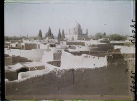 Image représentant Les ruelles du Bâzâr-e-Chah (Bazar du Roi) vers le mausolée d'Ahmed Chah Dourrâni