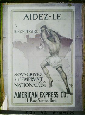Image représentant Affiche pour l'emprunt national de 1920, American Express Co