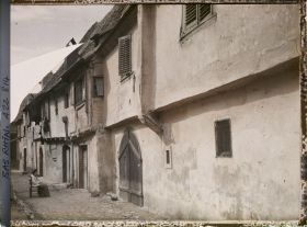 Image représentant France, Obernai, Maison Renaissance au coin de la Place de la République