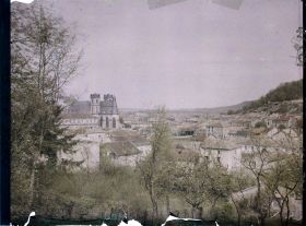 Image représentant France, St Mihiel, Panorama vers l'Eglise St Michel