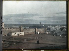 Image représentant Vue en direction de la tour Hassan