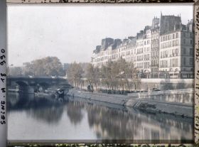 Image représentant Le quai des Orfèvres vu du quai des Grands-Augustins