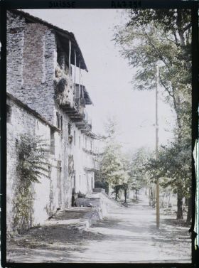 Image représentant Maisons typiques tessinoises sur la via Rivapiana