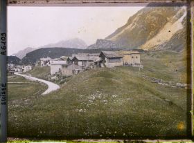 Image représentant Panorama sur le village de Maloja