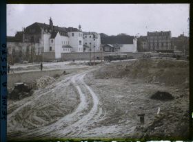Image représentant Travaux d'agrandissement de la gare de l'Est, rue du Faubourg Saint-Martin