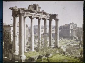 Image représentant Forum Romain, temple de Saturne