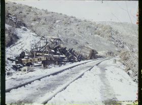 Image représentant Turquie, Entre Karakeui et Biledjik, Ligne déblayée