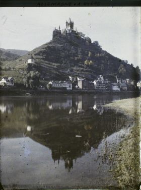 Image représentant Allemagne, Cochem (Moselle), Le Chau avec reflets