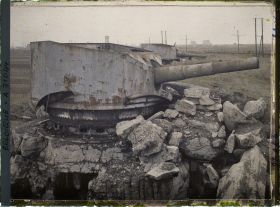Image représentant Belgique, Zeebrugge, Les 2 pièces de gauche de la batterie de Friedrichsart
