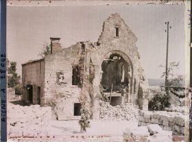 Image représentant France, Condé s/Aisne, Ruines d'une ancienne Abbaye