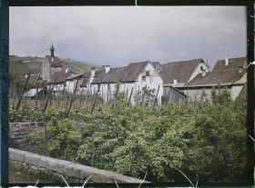 Image représentant France, Riquewihr, Les toits de Riquewihr
