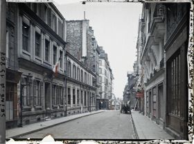 Image représentant La rue Victor Cousin au niveau du numéro 14