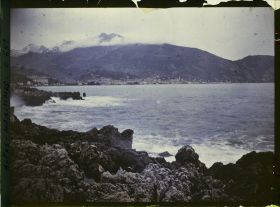 Image représentant La ville vue des rochers du Cap Martin