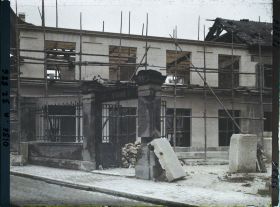 Image représentant France, Compiègne, Ecole Jeanne d'Arc, en Construction (reconstruction)