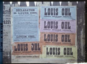 Image représentant Affiches pour les élections municipales du quartier d'Auteuil