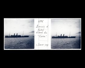 Image représentant Arrivée à Kobé à bord du "Koréa"