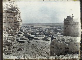 Image représentant La ville vue des ruines de la citadelle
