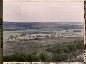 Image représentant France, Fort des Paroches, Panorama du Village des Paroches vu du fort