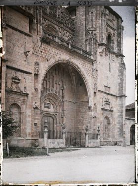 Image représentant Espagne, Léon, Ancien Couvent de S. Marcos, aujourd'hui musée archéologique (décoration de coquilles de Pélerins)