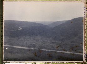 Image représentant Meuse, Haudromont, Le ravin de la Mort vu des Carrières par temps brumeux