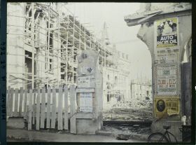 Image représentant France, Reims, Chantiers aux alentours de la Place Royale