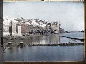 Image représentant La casbah des Oudaïa au bord du fleuve Bou Regreg