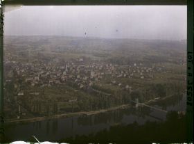 Image représentant France, Capdenac (Lot), Capdenac ville vue le soir de Capdenac le haut