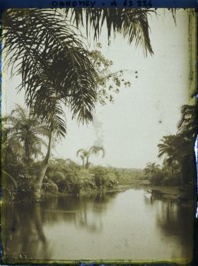 Image représentant Le marigot ou lagune d'Adjarra
