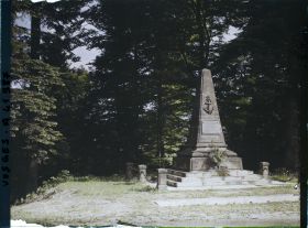 Image représentant France, Col de la Chipotte, Mont à la 2e Brigde Coloniale (5e et 6e Régt) Août Sept 1914