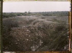 Image représentant France, La Tête à Vache, Vestiges de tranchée à la Tête à Vache