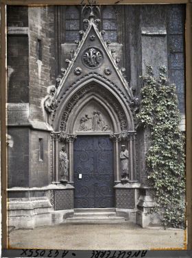 Image représentant Le portail de la chapelle du Saint John's College