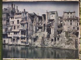 Image représentant France, Verdun, Les bords de la Meuse près du Théâtre