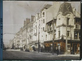 Image représentant France, Reims, La rue des Vesles