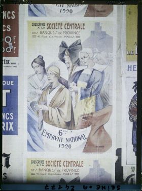 Image représentant Affiche de l'emprunt national de 1920, Société centrale des banques de Province