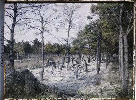 Image représentant France, Hurlus, Un coin du Cimetière ; le Monument